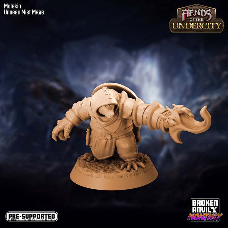 Fiends of the Undercity - Molekin Unseen Mist Mage - Only-Games