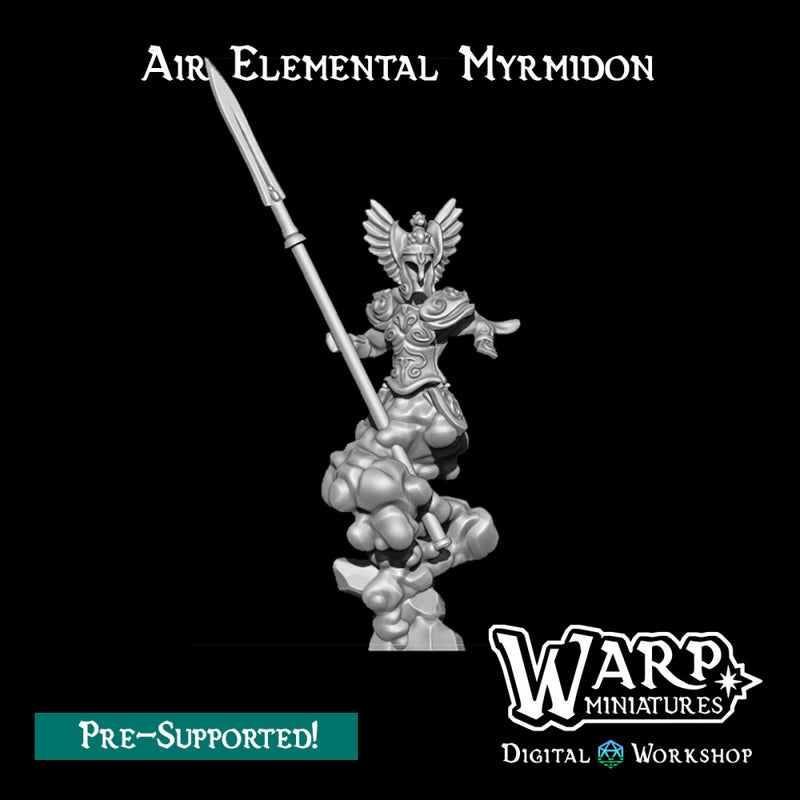Air Elemental Myrmidon - Only-Games