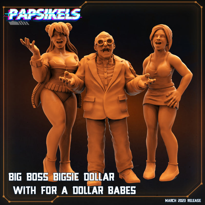 BIG BOSS BIGSIE DOLLAR WITH FOR A DOLLAR BABES - Only-Games