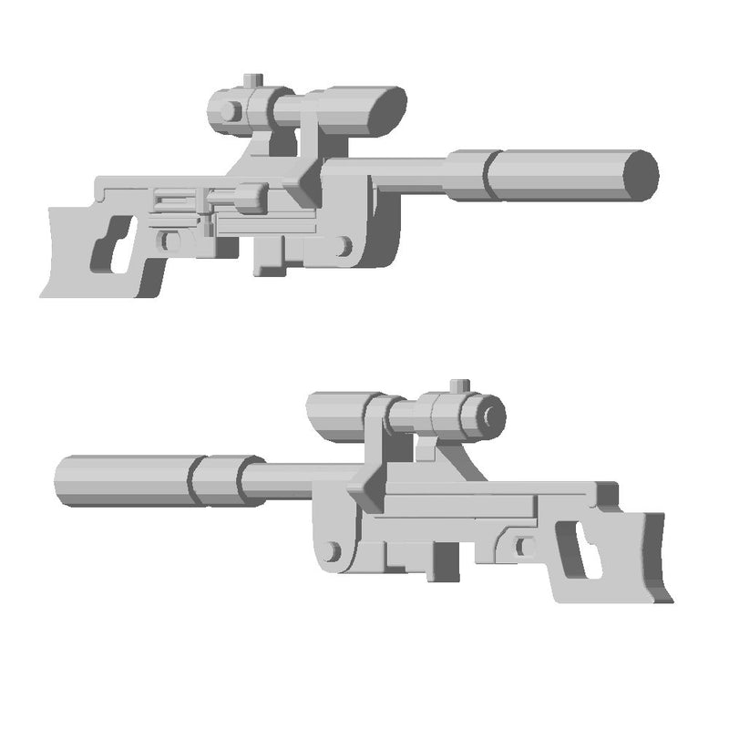 DK-X57S Sniper Rifle [1:48 / 32mm] (10 pack) - Only-Games
