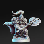 Ortwayn - Dwarf Warrior - 32mm - DnD - - Only-Games