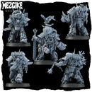 Dredge marines combat squad (5 physical miniatures) - Only-Games