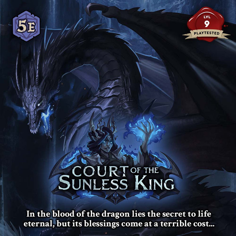 Court of the Sunless King - Physical 5e Adventure Booklet - Only-Games