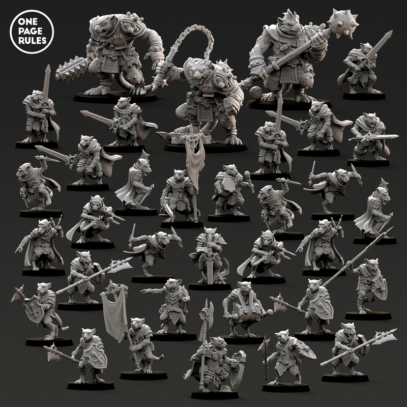 Ratmen Army Starter (34 Models) - Only-Games