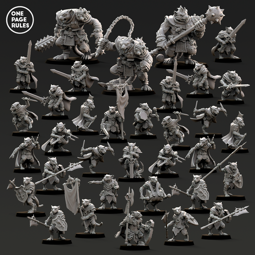 Ratmen Army Starter (34 Models) - Only-Games