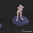 Cyberpunk Scrapper Girl Pose 2 - 3 Variants - Only-Games