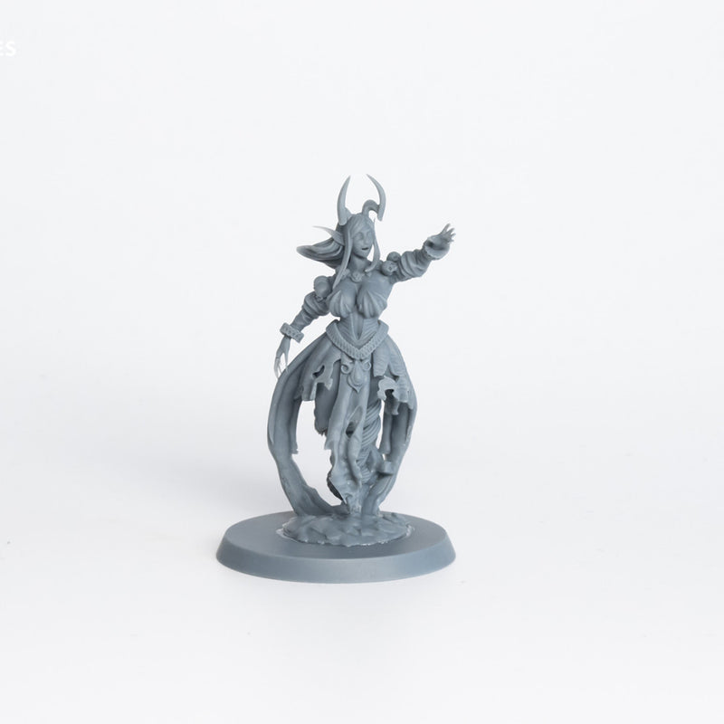 Cursed Elf Banshee Horned Variant - Pose 2 - Only-Games