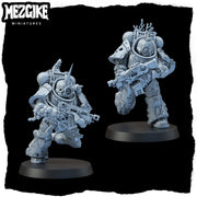 Dredge marine warriors (10 physical multipart miniatures) - Only-Games