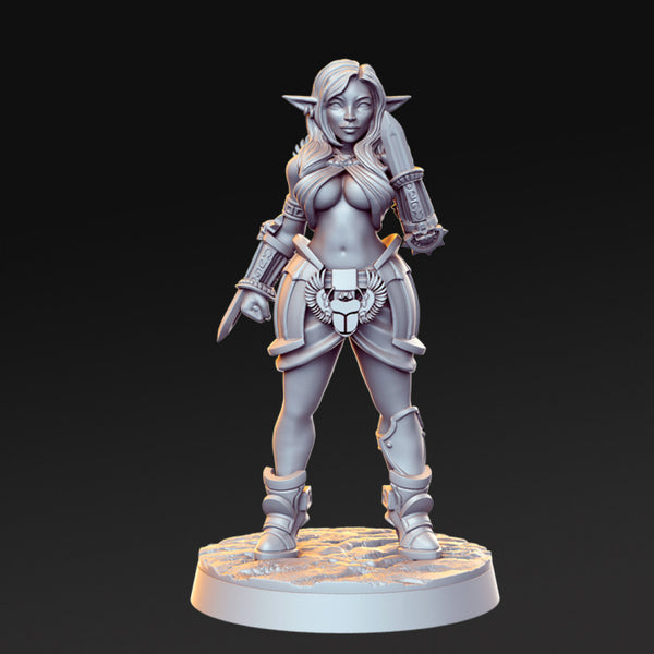 Itaka- Female Monk - 32mm - DnD - Only-Games