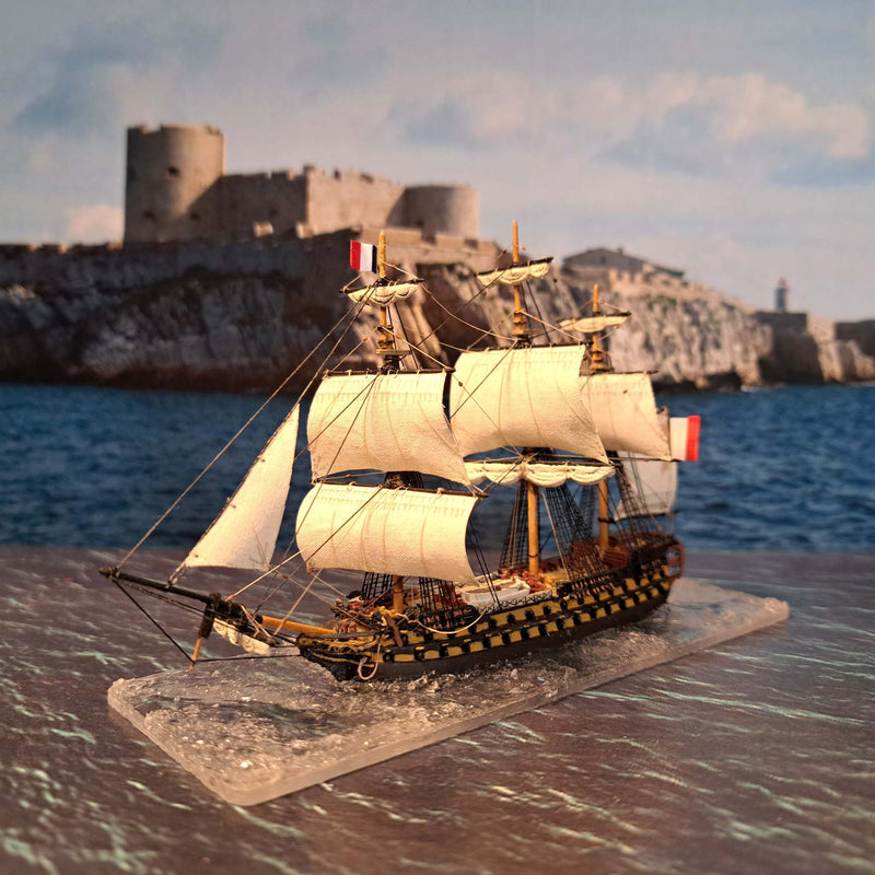 1/700 & 1/1200 French Tonnant & Bucentaure-class 3rd rates, 1790-1863, AOA-FR-2 - Only-Games