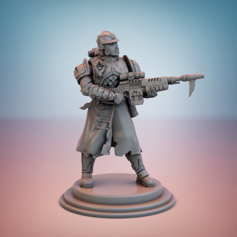 Cult Guard. Cult Guardsmen (Heavy Blaster Rifles). - Only-Games