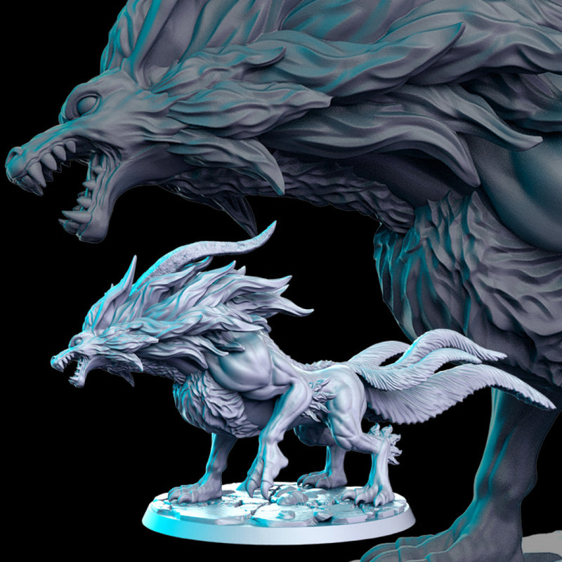 Icewolf - 32mm - DnD - Only-Games