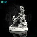 (0072) Female human elf ranger tiefling with bow - Only-Games