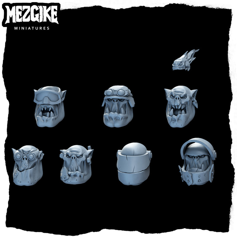 Road boyz biker mob A (3 physical multipart miniatures) - Only-Games