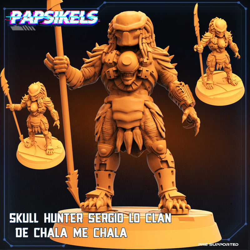 SKULL HUNTER SERGIO LO CLAN  DE CHALA ME CHALA - Only-Games