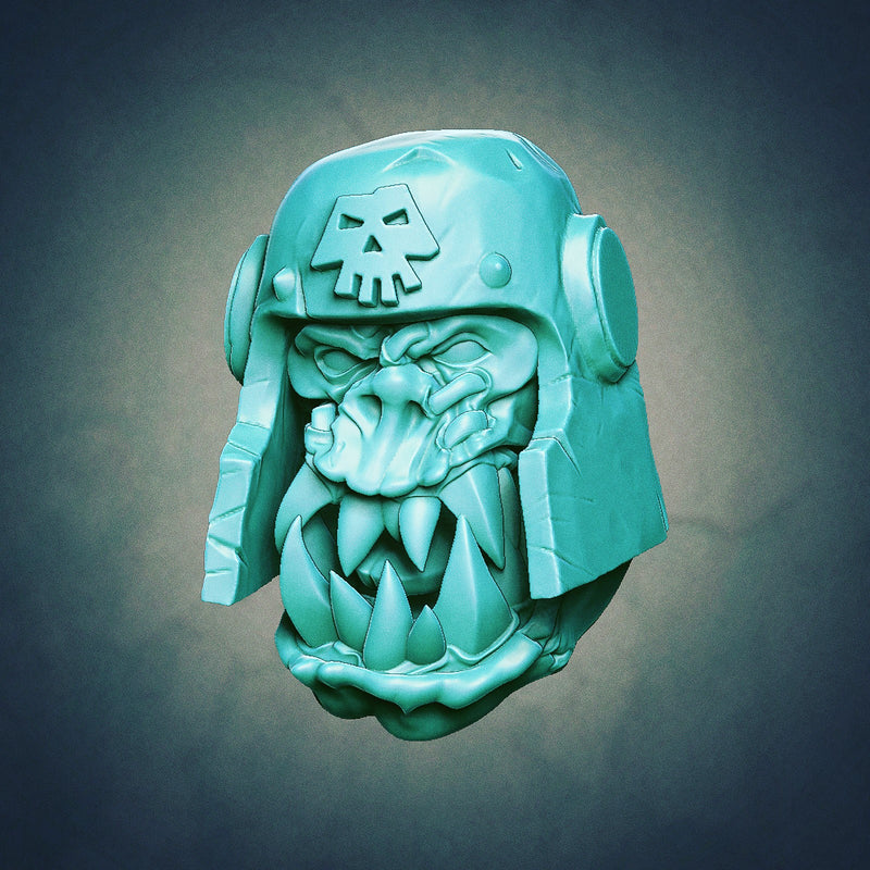 Orc Scar Heads - Set B (Elite Size) - Only-Games