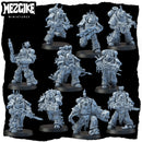 Dredge marine warriors (10 physical multipart miniatures) - Only-Games