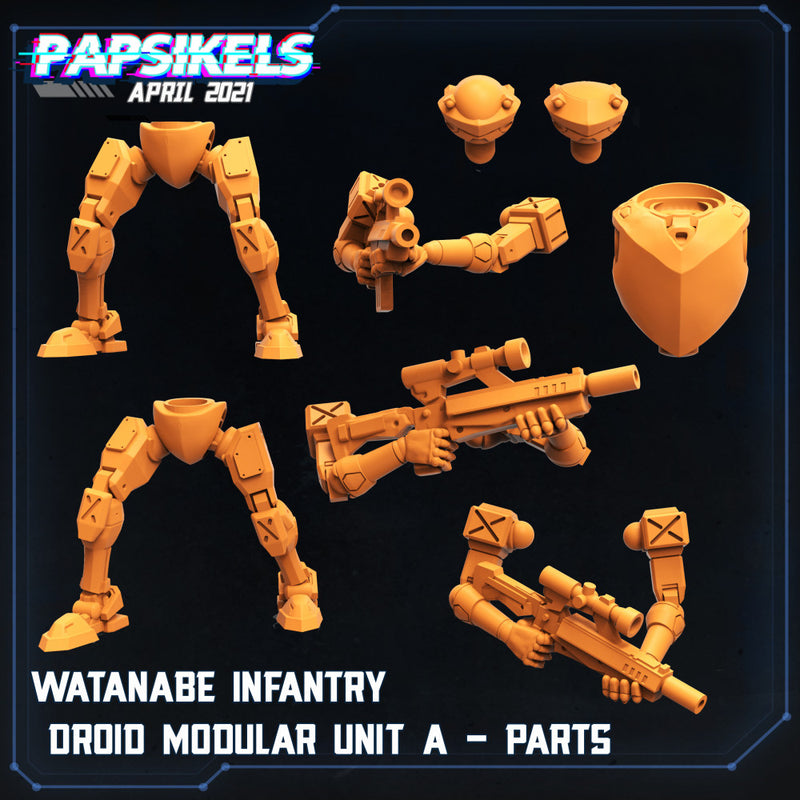 WATANABE INFANTRY DROID MODULAR UNIT A - Only-Games