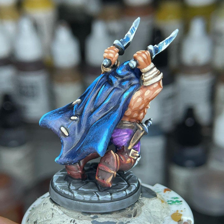 Kogan The Raider [32mm Scale] Dwarf Rogue Assassin - Only-Games