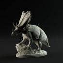 Mercuriceratops looking 1-35 scale dinosaur - Only-Games