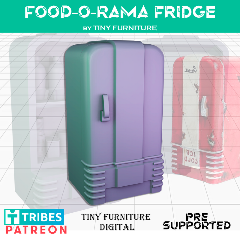 FOOD-O-RAMA fridge - Only-Games