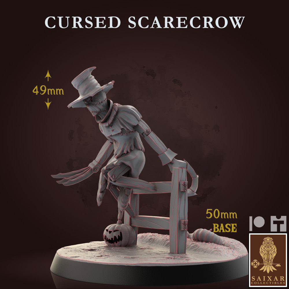 Cursed Scarecrow - Saixar Collectibles - Miniatures by Only-Games.co