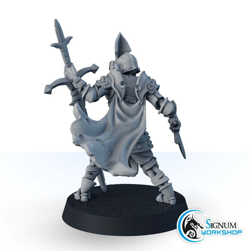Zombie Knight with Greatsword - Signum Workshop - Miniatures by