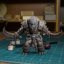 Bug Bear Double Swords 02 - TytanTroll Miniatures - DnD - Fantasy - Only-Games