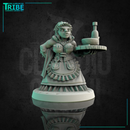 (0171) Female dwarf waitress - Only-Games