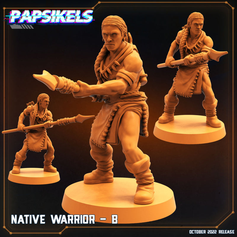 NATIVE WARRIORS - SET 1 - Only-Games