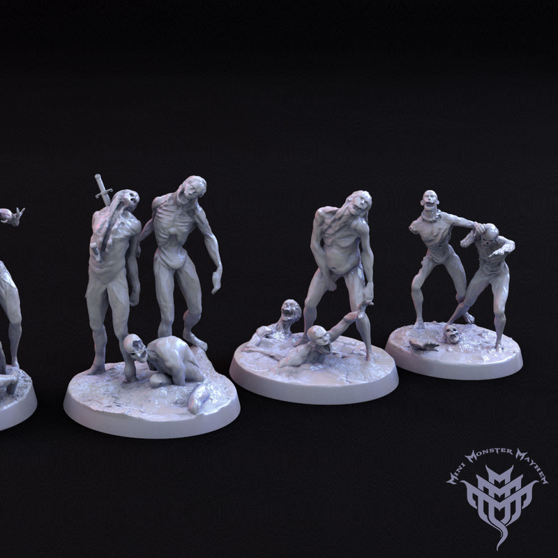 Zombie Horde (6 variations) - Only-Games