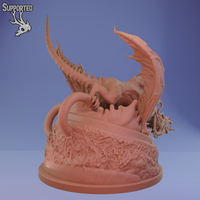 Elder Brain Dragon (80mm Base) - Only-Games