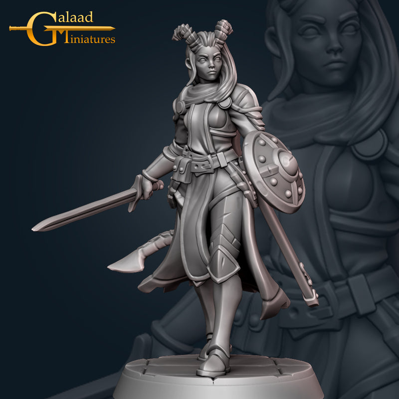 Tiefling knight - Only-Games