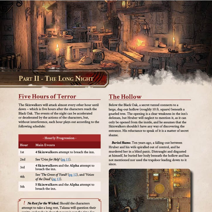 Curse of the Skinwalkers - 5e Adventure Booklet - Only-Games