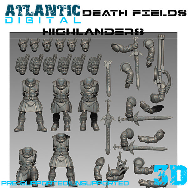 Death Fields Highlanders - Only-Games