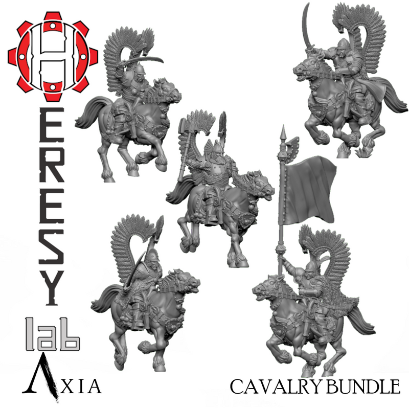 AX Cavalry Unit Amber Hussaria - Only-Games