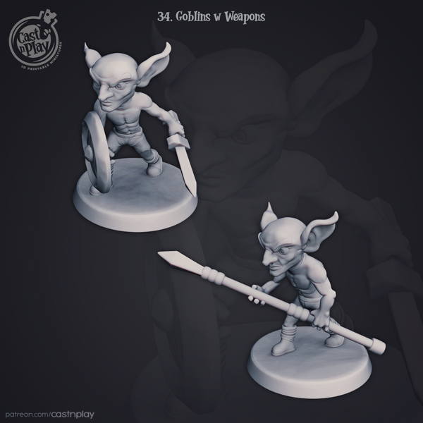 Goblins With Weapons - Only-Games