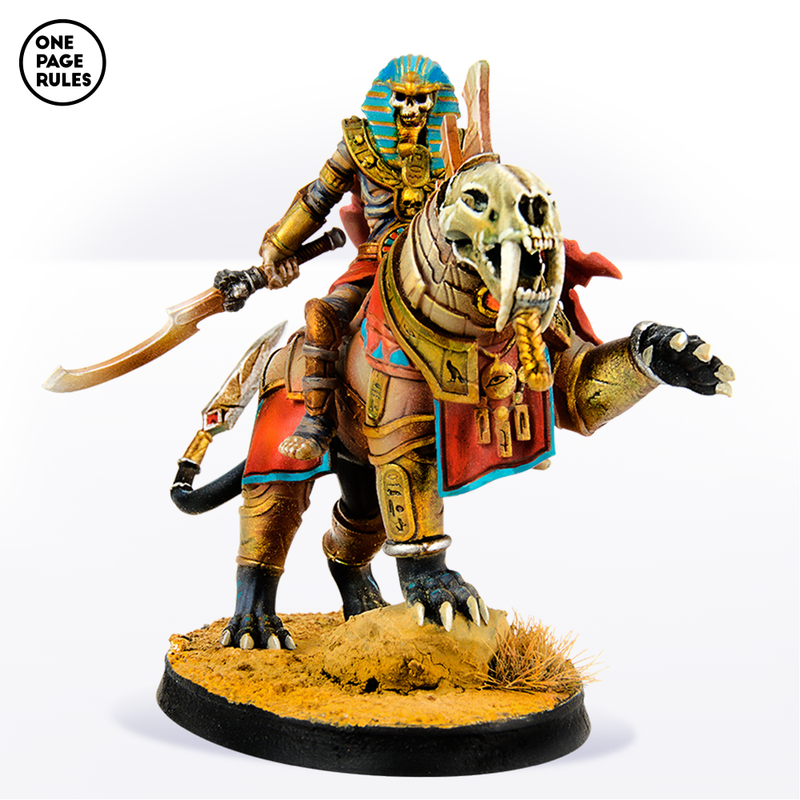 Mummy King on Royal Beast (1 Model) - Only-Games