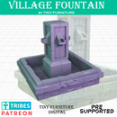 Town fountain - Only-Games