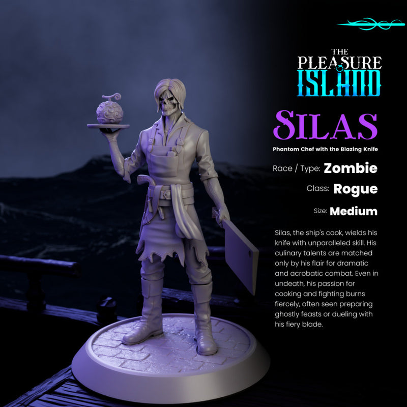 Pirate Zombie Rogue Silas - Only-Games