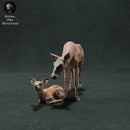 Red Deer Hind and Fawn 1:32 - Only-Games