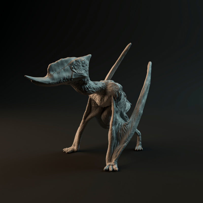 Dsungaripterus walking 1-24 scale pterosaur - Only-Games