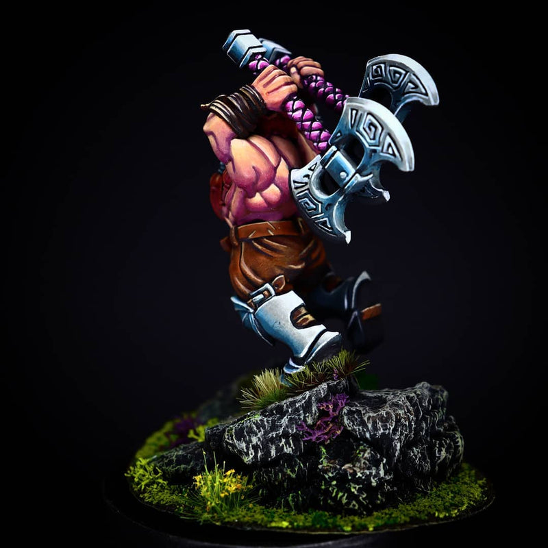 Hegnar The Impetuous  [32mm Scale] Barbarian Dwarf - Only-Games