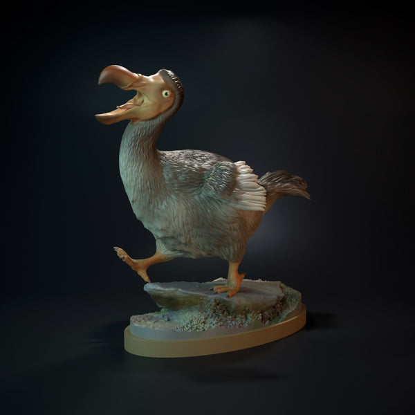 Dodo running prehistoric bird 1/20 scale - Only-Games