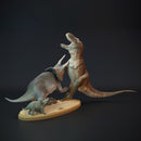 Tyrannosaurus Rex vs Triceratops scene - Only-Games