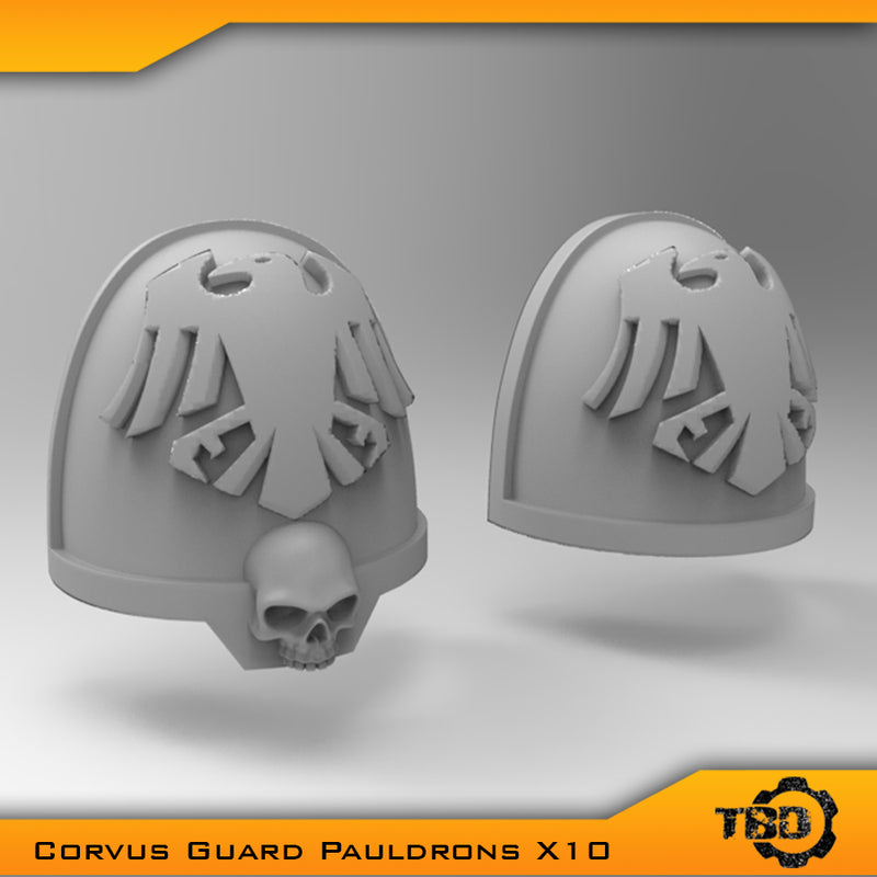 Corvus Guard Pauldrons X10 - Only-Games