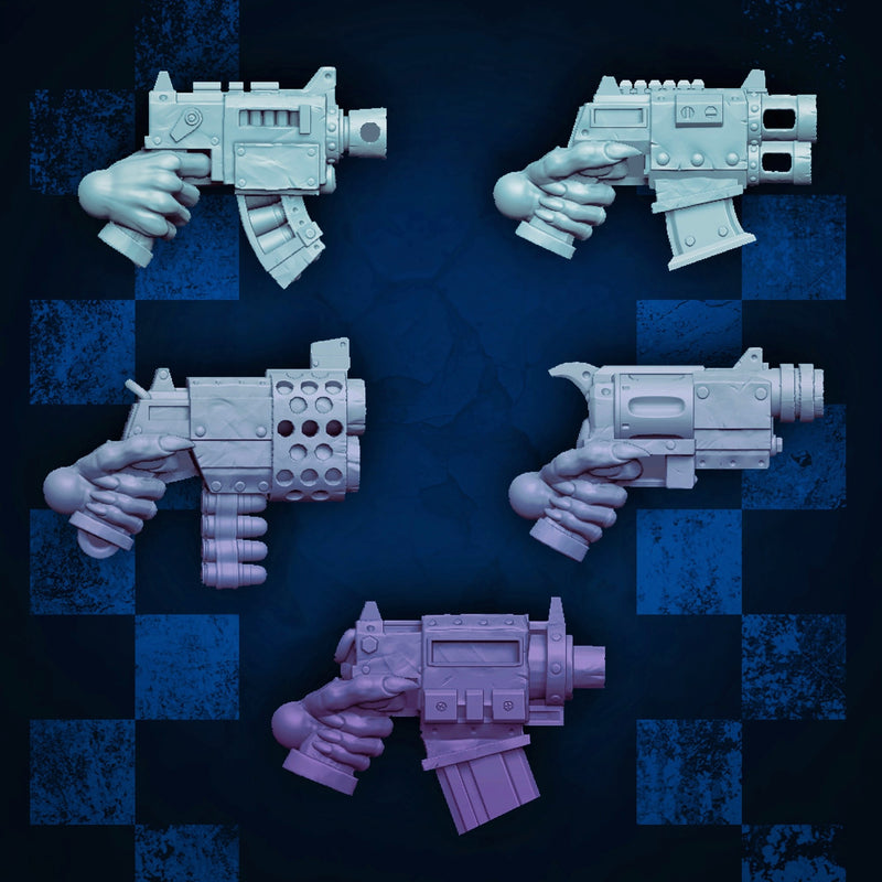 Modular Orc Pistol/Melee Lads x5 - Kit A (Lad Size) - Only-Games