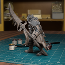 Pilgrim Leader Wastelander Spearman 32mm - DND - Pathfinder - Only-Games