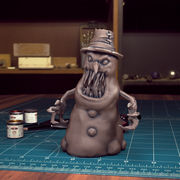 Creepy Snowman 02 - TytanTroll Miniatures - DnD - Fantasy - 32mm - Only-Games