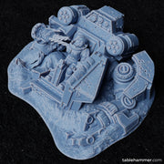Crashed heavy walker with corpse (Crashes, Corpses, Casualties, Human Space Corps)) - Only-Games